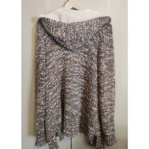 Maurices hooded sweater cardigan